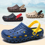 夏季男女洞洞鞋男 拖鞋户外沙滩鞋 情侣凉鞋防滑花园鞋凉拖鞋透气