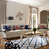 美式乡村沙发欧式沙发大小户型客厅布艺沙发三人沙发组合休闲沙发