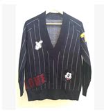 MO家2016春款专柜正品代购米奇V领羊毛衣针织衫MA161JEY52moco.