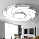 led吸顶灯主卧室灯温馨圆形客厅餐厅艺术现代简约创意大气灯具