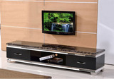 大理石电视柜现代简约时尚小户型电视柜不锈钢电视机柜茶几组合