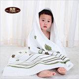 包邮正品良良婴幼儿生态竹纺长浴巾柔软舒适 吸湿透气抗菌抑菌