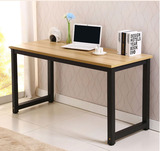 宏城展柜电脑桌家用办公钢木书桌简易笔记本桌子烤漆办公桌可定制