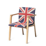 L椅 北欧设计师书桌椅 实木电脑椅 简约软包靠背 扶手休闲座椅子