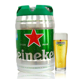 喜力啤酒桶装 荷兰Heineken原装进口赫尼根铁金刚5L 派对新宠现货