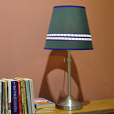 简约现代田园台灯 创意床头灯 宜家时尚卧室金属树脂调节高低台灯