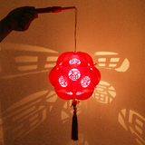 猴年国庆节日DIY手工灯笼材料包 led燈籠儿童制作手提福字花灯纸