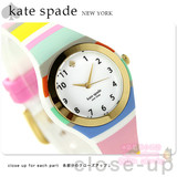 日本正品代购新款kate spade女士彩色休闲石英表防水时尚腕表手表