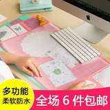 韩国超大号创意电脑办公桌垫书桌垫鼠标垫可爱游戏桌面鼠标垫