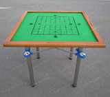 可折叠式麻将桌多功能简易餐桌两用型棋牌桌麻雀台手动特价包邮