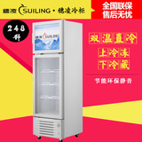 穗凌 LT4-248 冰柜商用 立式展示柜陈列柜保鲜柜双温冷冻冷藏冷柜