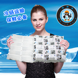 新品特种冰12格快递冰袋保鲜冷藏航空冰袋冰包干冰袋电商批发专用