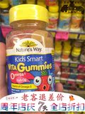 澳洲直邮Nature's Way佳思敏儿童鱼油DHA软糖混合口味 60粒 2岁+