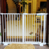 包邮狗栅栏宠物泰迪狗围栏大中小型犬狗笼婴儿童安全门楼梯防护栏