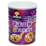 【包邮】台湾进口Quaker桂格紫米山药燕麦片700g罐装即食无糖低脂