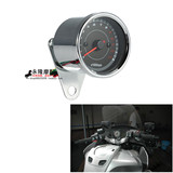 摩托车改装电感/电子转速表指针式1.3万转 带LED双色电子表