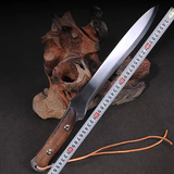 包邮龙泉宝剑一体剑高锰钢短剑防身兵器硬剑汉剑户外剑未开刃刀剑