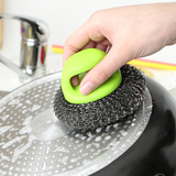 带柄强力去污钢丝球刷耐用洗碗清洁刷浴室厨房洗锅刷洗碗刷锅刷子