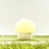 emoi基本生活蘑菇情感灯轻触拍拍感应创意USB充电宝宝小夜灯