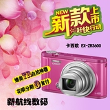 新款Casio/卡西欧EX-ZR3600自拍 美颜神器zr1500数码相机zr3500