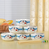 特价 包邮 kt猫陶瓷餐具 卡通碗筷儿童餐具韩式陶瓷套装米饭碗