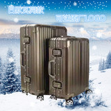 日默瓦拉杆箱同款全金属镁铝合金旅行箱万向轮登机箱铝合金行李箱