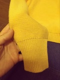 香蕉宝贝banana baby 正品代购 黄色短款针织衫B51M022，399