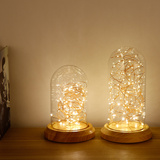 一灯现代创意个性卧室装饰玻璃台灯教师节情人节生日礼物北欧台灯