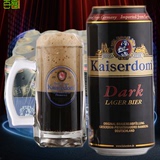 德国凯撒啤酒Kaiserdom 凯撒黑啤酒 500ml*24听 多省包邮