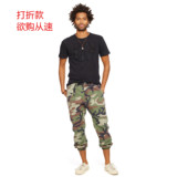【美国直邮】Denim&Supply拉夫劳伦 男式迷彩Jogger运动裤 正品