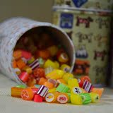 澳洲创意星空进口手工切片棒棒糖果水果喜糖零食品店礼盒礼包批发