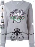 法国代购KENZO 16新款虎头字母刺绣jungle迪斯尼卫衣男女情侣同款