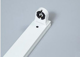 T8灯管支架 LED灯管空支架 日光灯 单双管带罩 0.6米/0.9米/1.2米