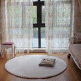 椭圆形卧室地毯客厅地毯茶几地毯儿童爬爬毯环保可机洗床边毯