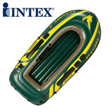 INTEX海鹰加厚三人/两人船充气船橡皮艇加厚皮划艇3人/2人钓鱼船