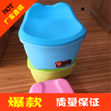 手提加厚可坐人多用储物桶塑料大号带盖玩具收纳桶洗澡凳钓鱼水桶