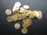 第三套人民币1981年1角一角长城币纪念币硬币卷拆有氧化