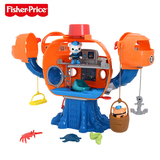 费雪新品 海底小纵队欢乐章鱼堡角色扮演发声儿童益智玩具T7016