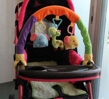 婴儿推车挂件玩具 新生儿床铃床挂0-1岁宝宝毛绒摇铃益智车夹挂饰