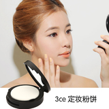 韩国3CE 细腻粉质 清透保湿定妆防晒粉饼 现货