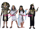 万圣节服装埃及法老服装男女儿童古埃及希腊艳后服装武士服装成人