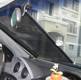 汽车遮阳进口正品车用遮阳挡自动升降汽车遮阳卷帘伸缩太阳挡窗帘