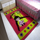 卡通地毯动漫地毯可爱儿童房卧室地毯床边客厅手工晴纶地毯定做