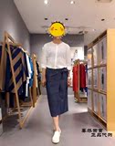 ZUCZUG/素然专柜正品代购 2016年春款衬衫连身裙 B161BL03