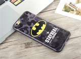 iPhone6 plus复仇者联盟手机壳 5s美国队长超人 苹果6蝙蝠侠软壳