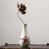现代简约 艺术雪花釉陶瓷花瓶客厅电视柜插花摆件装饰品