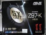 全新Asus/华硕 Z97-K R2.0 电脑游戏大板1150 支持I5-4590带raid