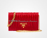 美国正品代购 Prada/普拉达, 经典高品质女包 链式精美小号单肩包