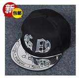 韩版潮流BIGBANG权志龙同款帽子GD嘻哈街舞帽子男女exo街舞棒球帽