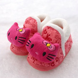 0-1岁男女宝宝棉鞋子6个月婴儿鞋学步春秋冬季加厚保暖防滑软底12